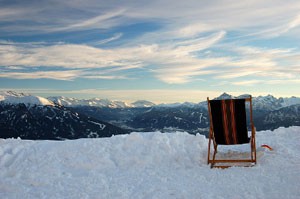 Winter Alpen Urlaub Entspannung