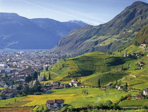 Ort Toblach in Südtirol Italien